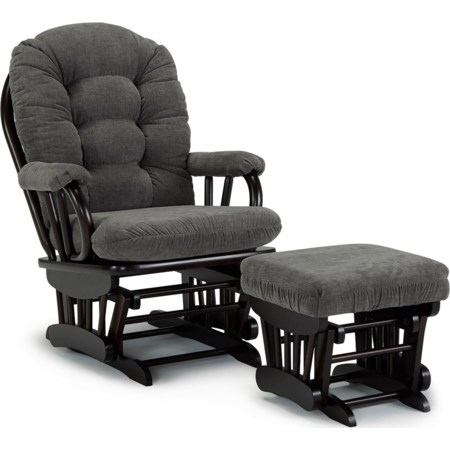 Glider Chair & Ottoman Set